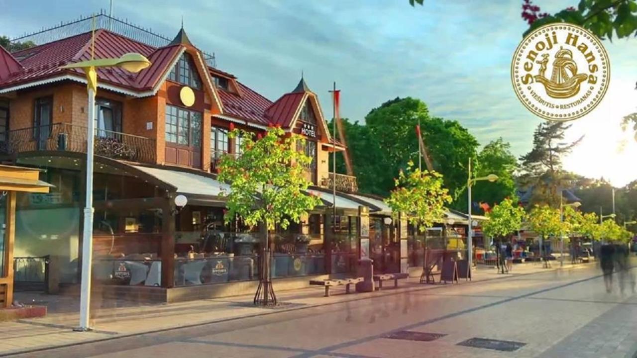 Senoji Hansa Hotel Palanga Eksteriør billede